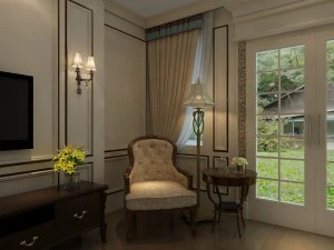 classic bedroom 3D Model
