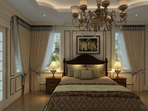classic bedroom 3D Model