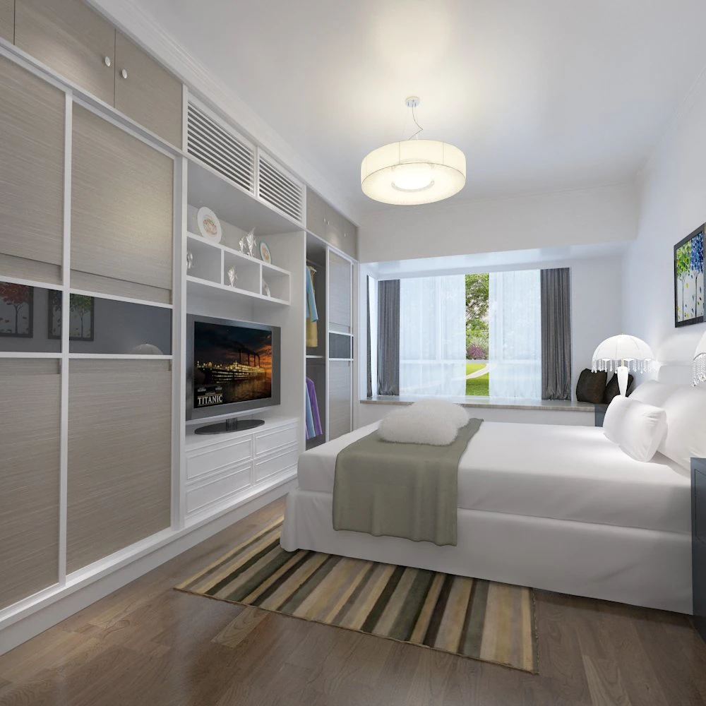 chambre moderne Modèle 3D .c4d .max .obj .3ds .fbx .stl .blend 