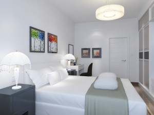 modern bedroom 3D Модель