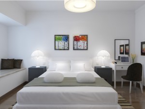 modern bedroom 3D Модель