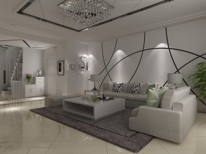 modern interior 3Dモデル