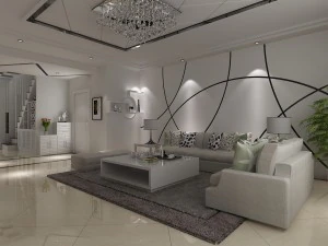 modern i&ccedil; mekan 3D Model