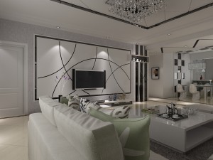 modern interior 3Dモデル