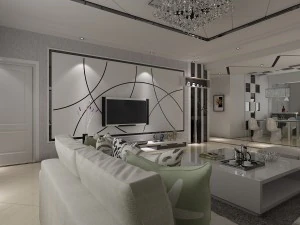 modern i&ccedil; mekan 3D Model