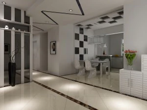 modern i&ccedil; mekan 3D Model