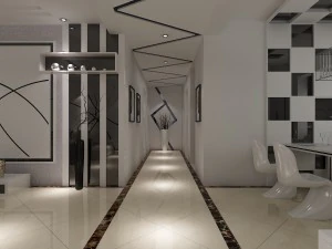 modern i&ccedil; mekan 3D Model