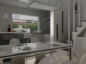 modern i&ccedil; mekan 3D Model