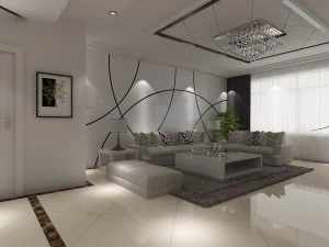 modern i&ccedil; mekan 3D Model