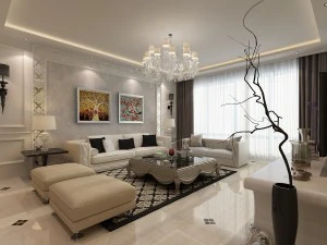 living room 1 3D Model