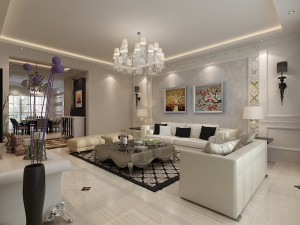 living room 1 Modèle 3D
