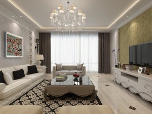 living room 1 Modèle 3D
