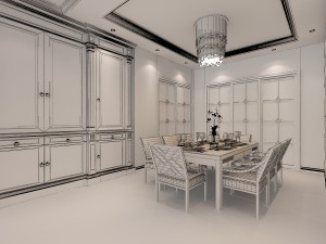 living room 1 Modèle 3D