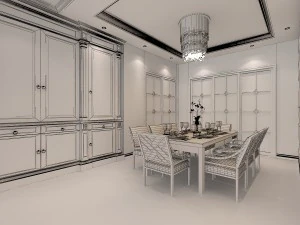 living room 1 3D Model