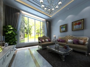 classical living room Modelo 3D