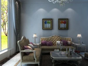 classical living room 3D Model