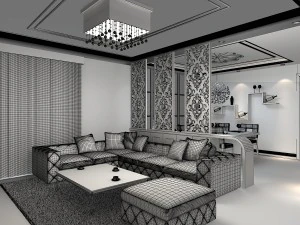 living room 2 3D Model