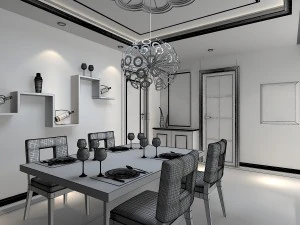 living room 2 3D Model