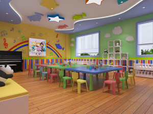 kindergarten classroom 01 Modelo 3D