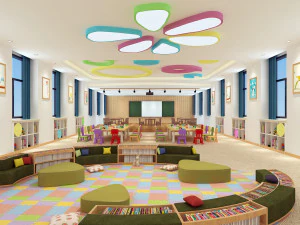 kindergarten classroom 02 3D Model