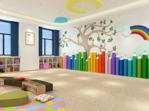 kindergarten classroom 02 3D Model