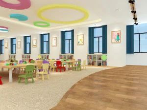 kindergarten classroom 02 3D Model