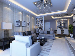 interior living room 3D Model