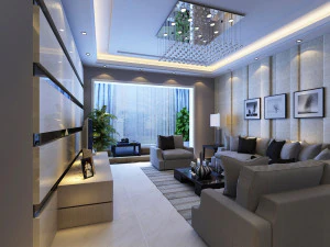 interior living room 3D Model