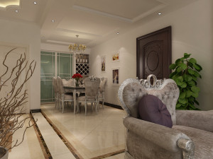 classic living room 3D Model