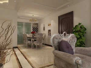 classic living room 3D Model