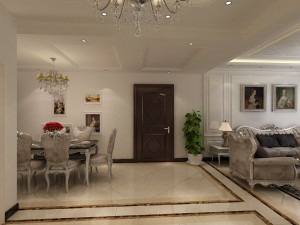 classic living room 3D Model