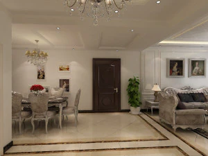 classic living room 3D Model