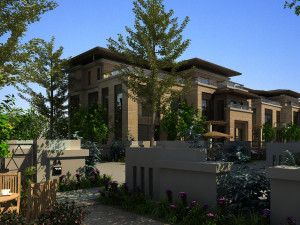 villa 1 Modello 3D