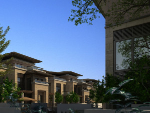 villa 1 Modello 3D
