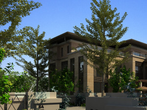 villa 1 Modello 3D