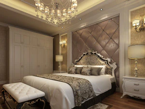 scena dell'interno della camera da letto 01 Modello 3D