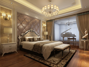 bedroom interior scene 01 3D 모델