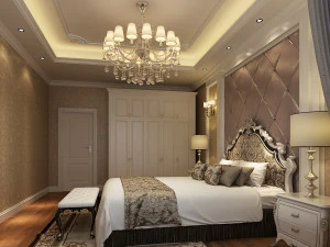 bedroom interior scene 01 3D Model