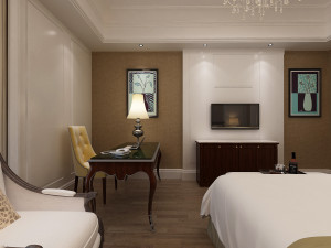 hotel room scene 02 3D 모델