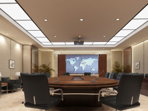 conference room scene 01 Modelo 3D