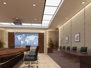 conference room scene 01 Modèle 3D