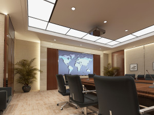 conference room scene 01 Modèle 3D