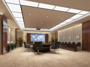 conference room scene 01 Modèle 3D