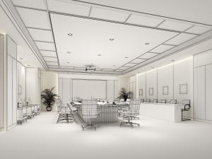 conference room scene 01 Modèle 3D