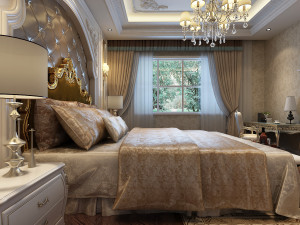 bedroom interior scene 03 3D Model