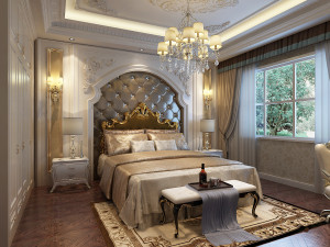 bedroom interior scene 03 3D Model