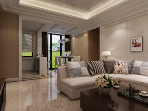 living room scene 01 Modelo 3D