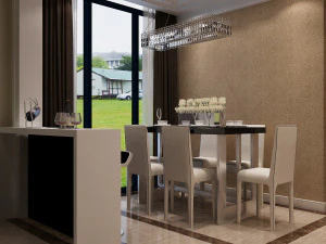 living room scene 01 3D Model