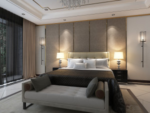 bedroom interior scene 04 Modèle 3D