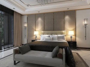 bedroom interior scene 04 3D Model